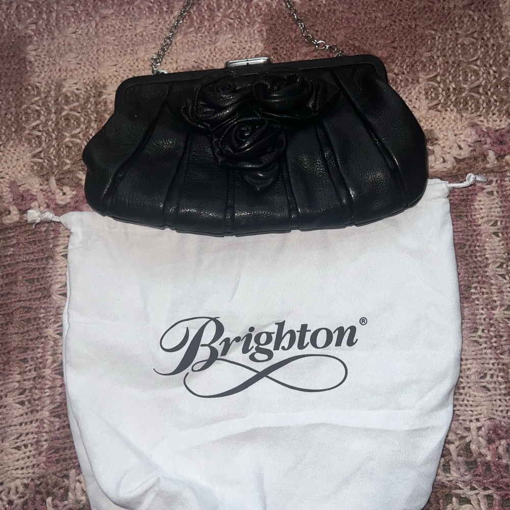 Black small Brighton clutch/bag